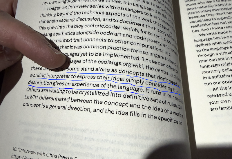 This shows a page from a book